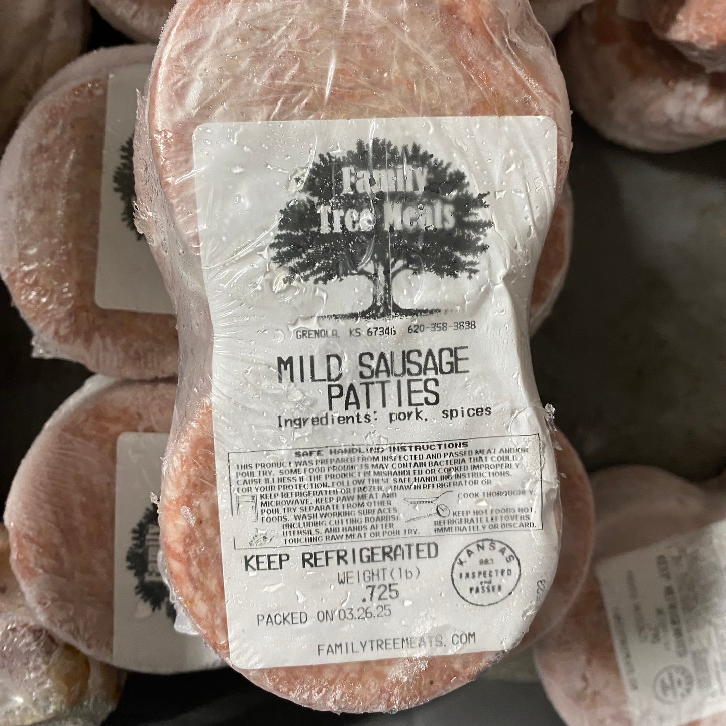 Breakfast Sausage Patties, 6/pkg
