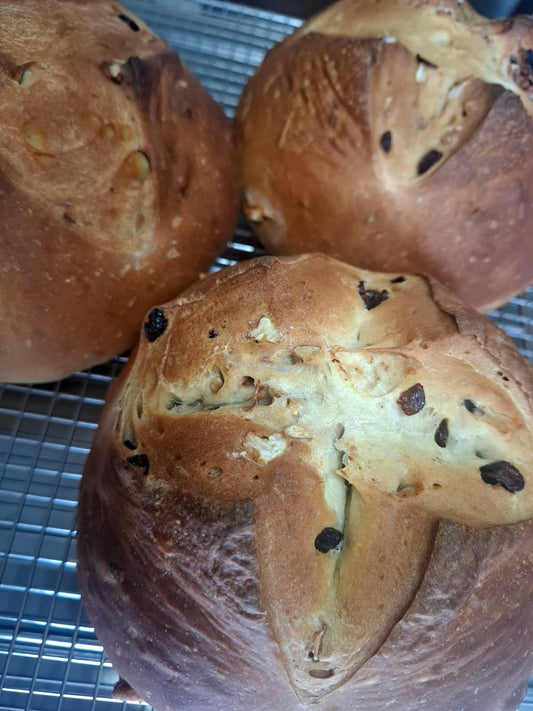 Walnut Raisin Artisan Bread